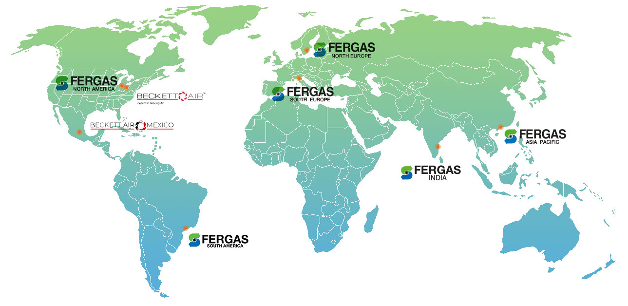 fergas globalsupplier map